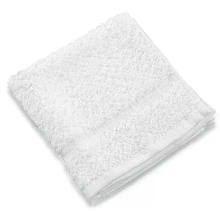 Saify White Face Towel 12" x 12" 1Lbs 1DZ TES1212