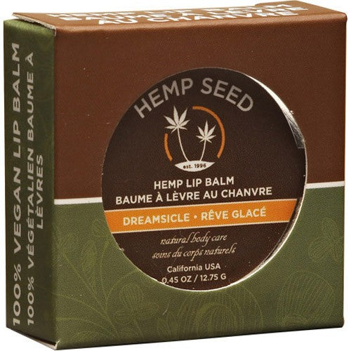 Earthly Body Hemp Seed Lip Balm Tin 0.45oz DreamsicleHSL502T