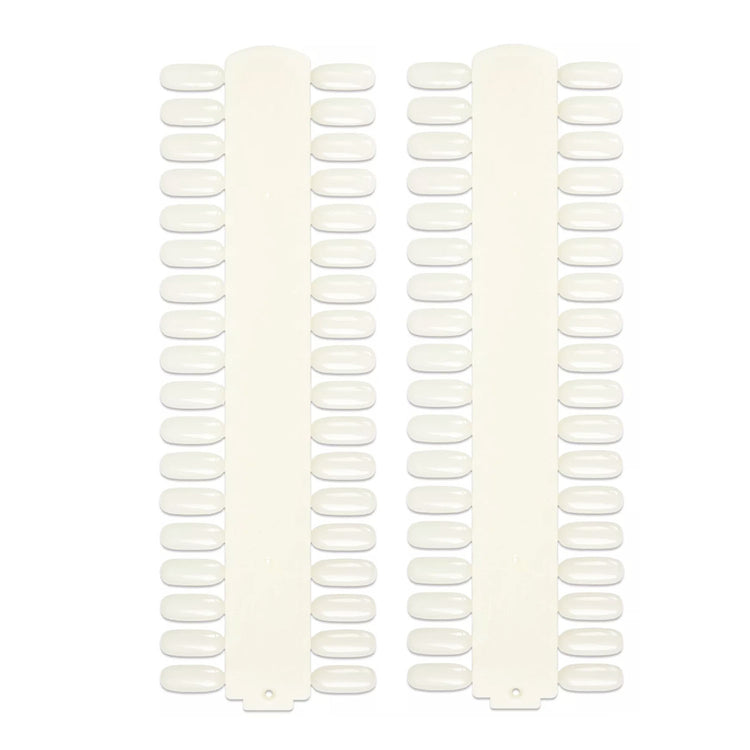 Berkeley 72-Tips Rectangular Polish Display Natural PD272NT