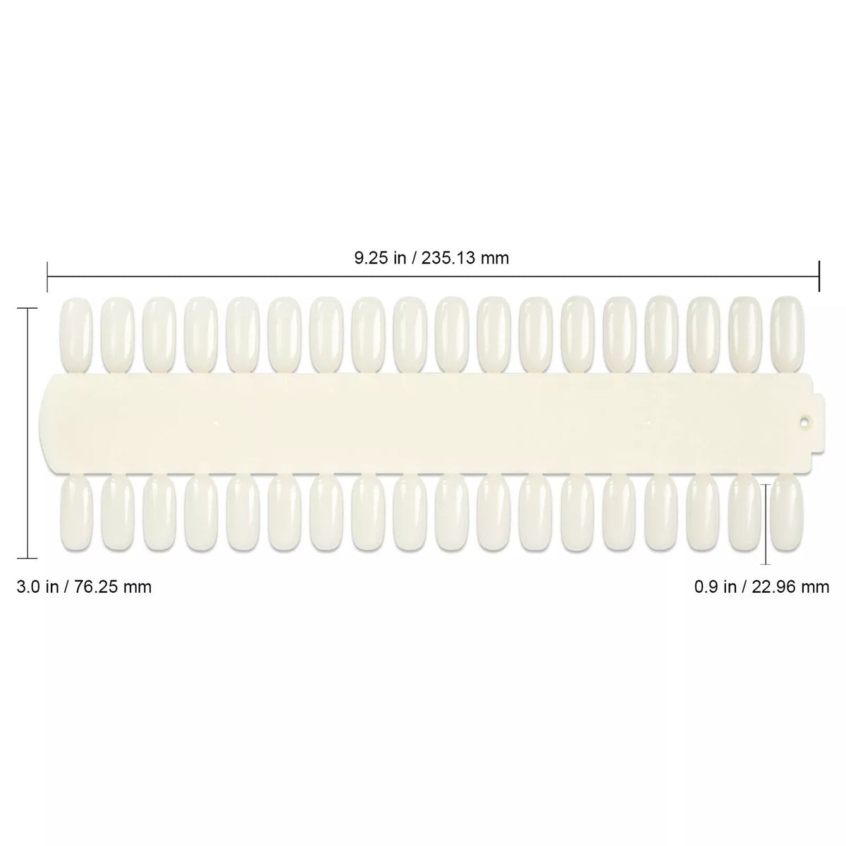 Giá đỡ hiển thị hình chữ nhật Berkeley 72 đầu móng tự nhiên PD272NT