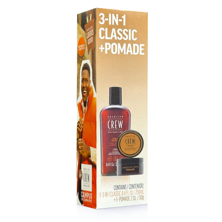American Crew Holiday Duo Set 3-IN-1 Classic+Pomade 01019