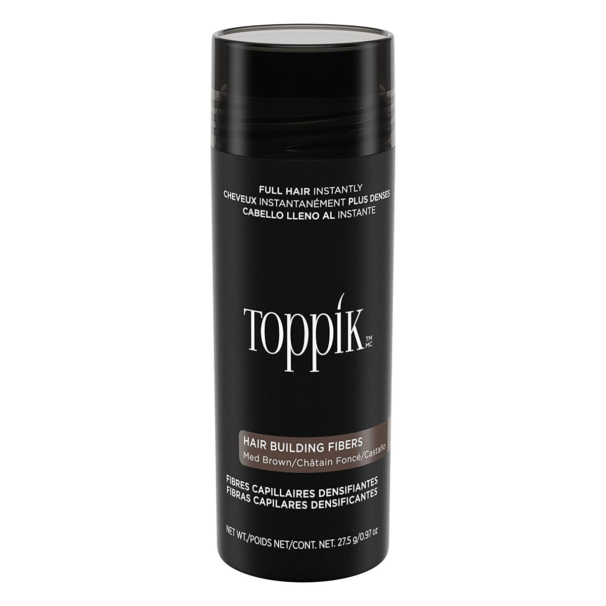 Toppik Hair Building Fibers 27.5 g/0.97oz-Medium Brown 01203