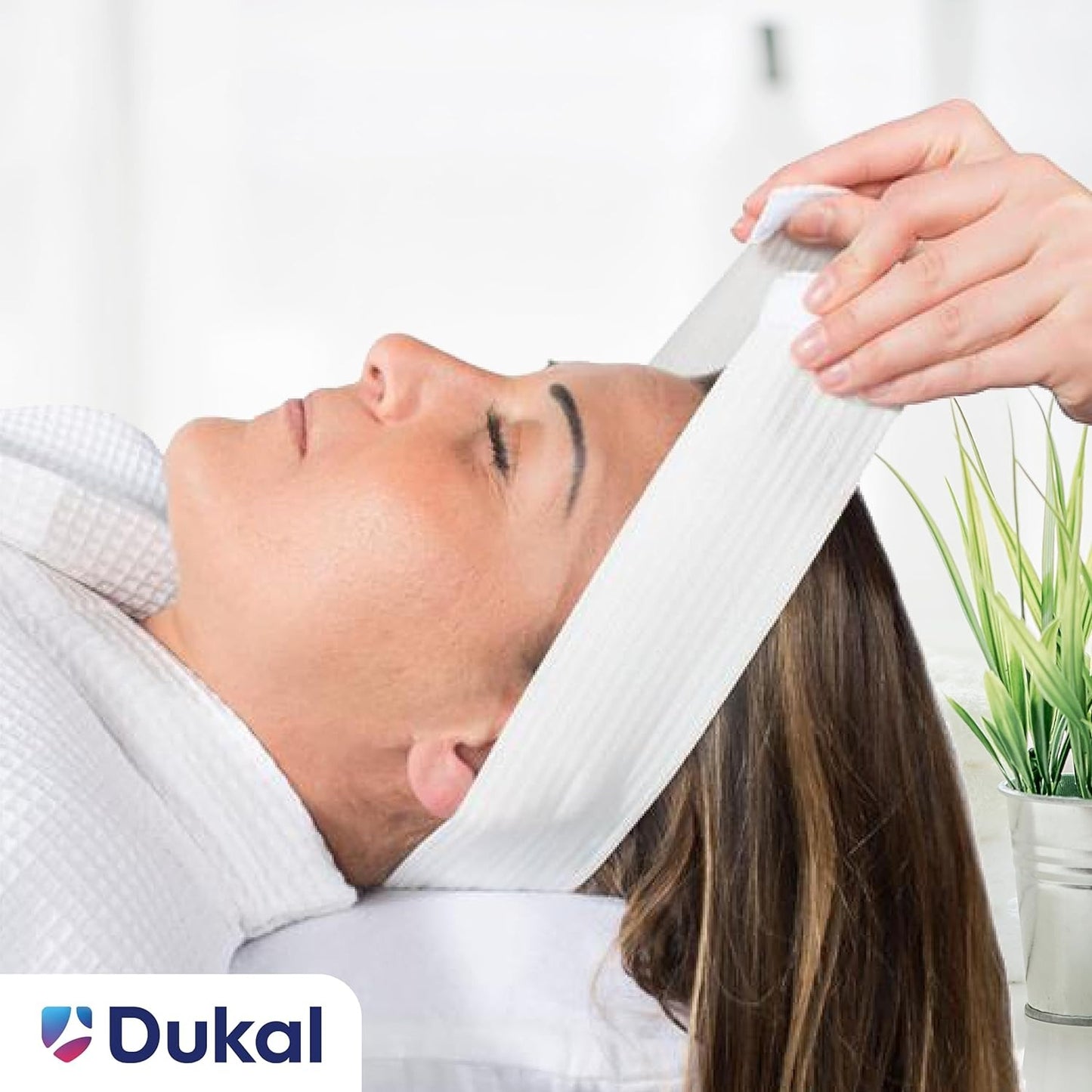 Dukal Reflections Disposable Stretch Headbands 48PK 900552