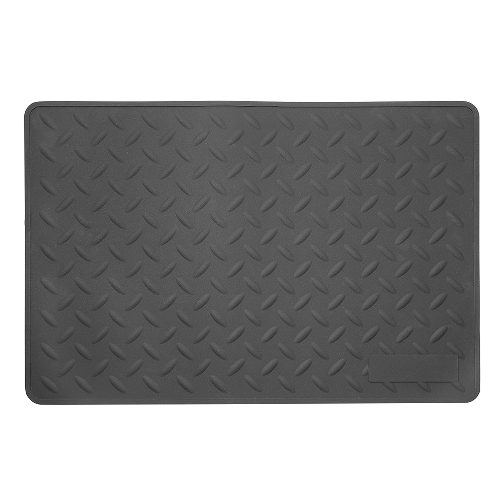 Dannyco Silicone Tray Mat Black 11"x16" TRAYMATC 01312