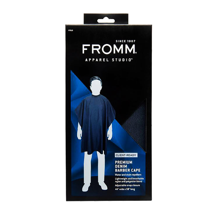FROMM Premium Denim Barber Cape 44" x 58" F7010 / 02197