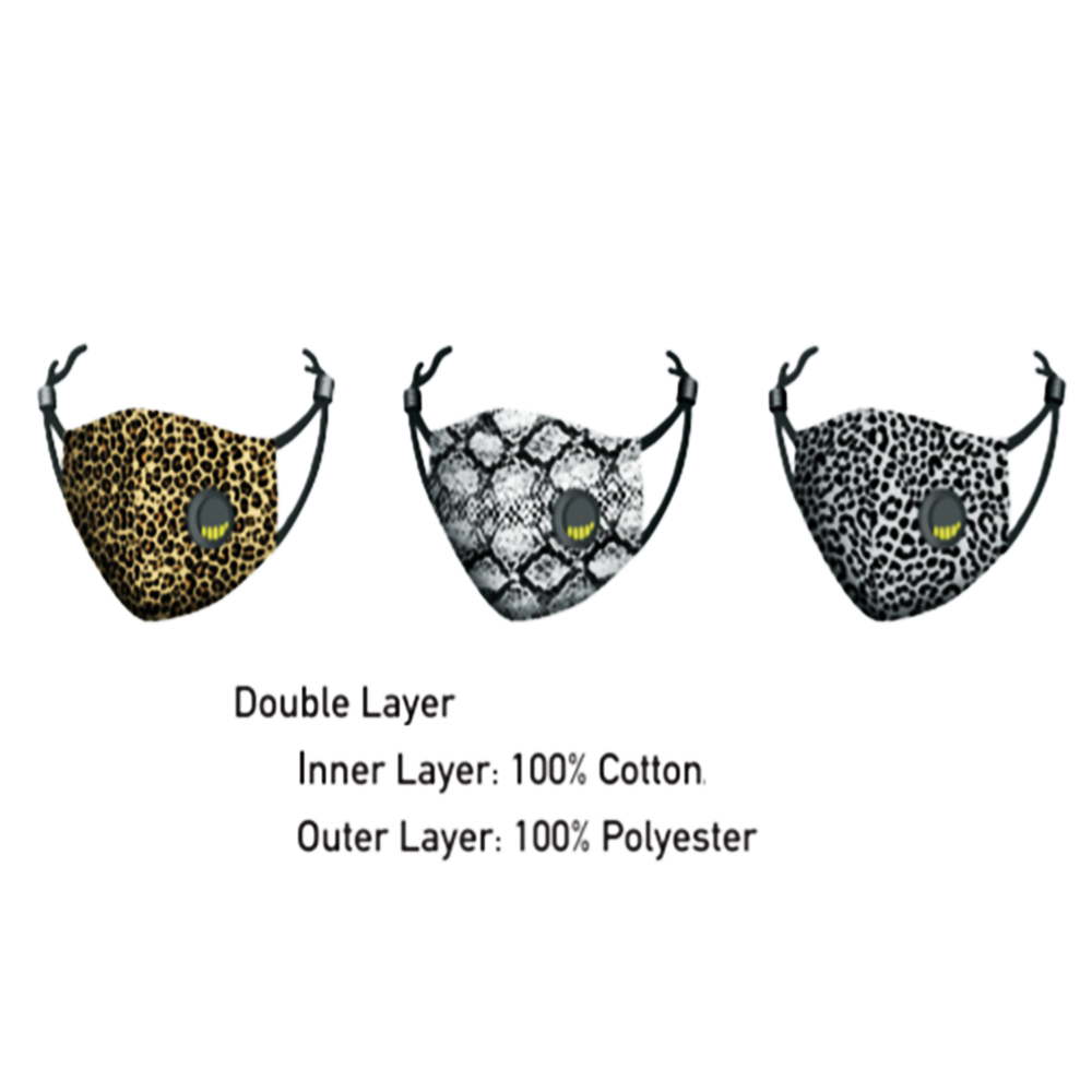 Zorbitz My Mask Animal Print Reusable Face Mask 6PK 02776