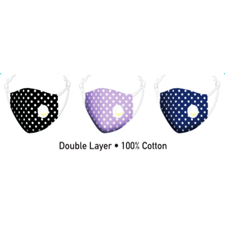 Zorbitz My Mask Polka Dot Reusable Face Mask 6PK 02777