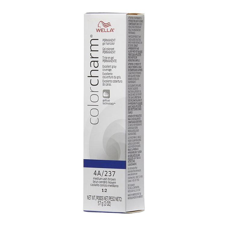 Wella Color Charm 4A/237 Medium Ash Brown 2 oz 02895