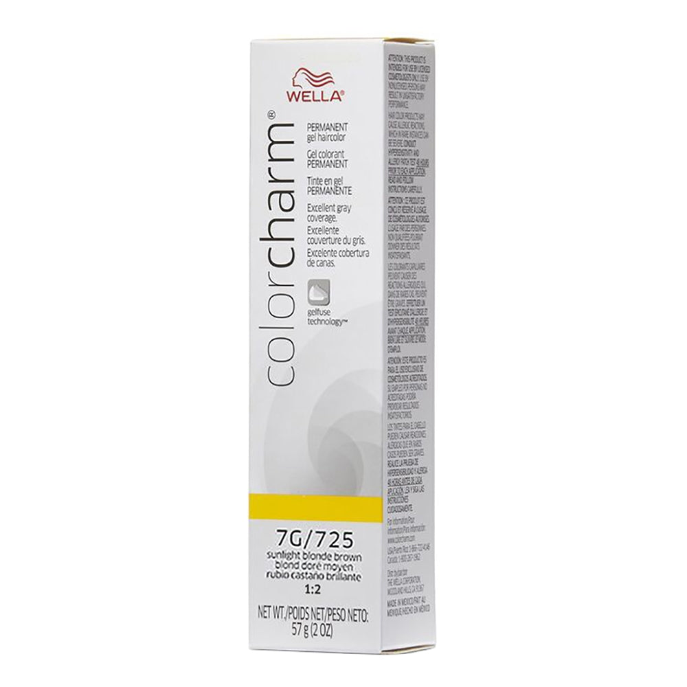 Wella Color Charm 7G/725 Sunlight Blonde Brown 2 oz 02902