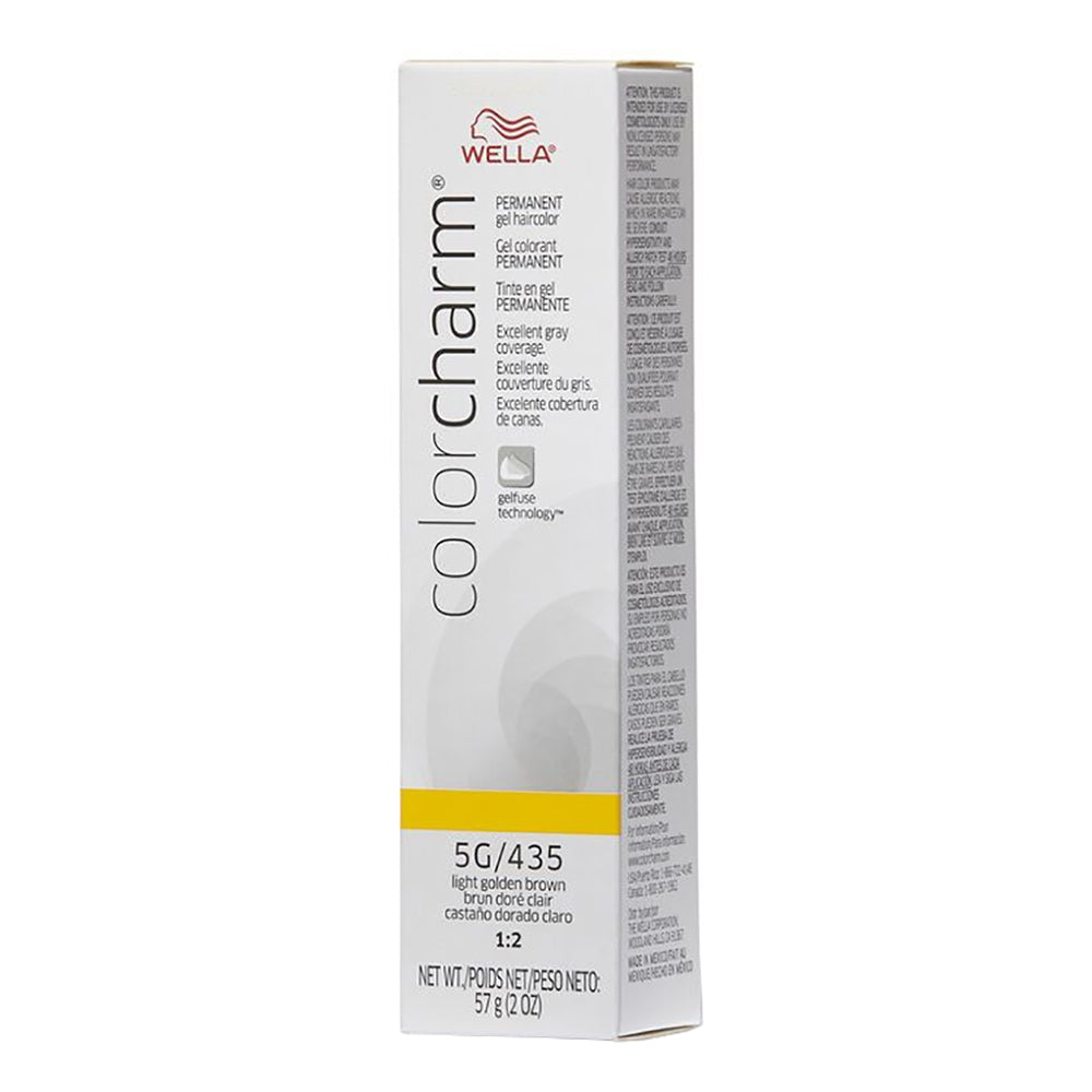 Wella Color Charm 5G/435 Light Golden Brown 2 oz 02904