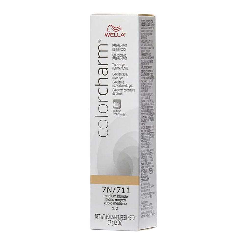 Wella Color Charm 7N/711 Medium Blonde 2 oz 02911