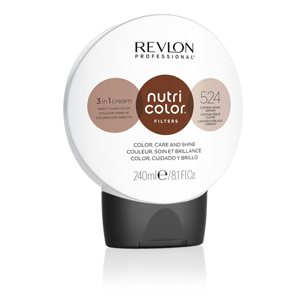 Revlon Nutri Color Filters 8.1oz-524 Coppery Pearl Brw 04732