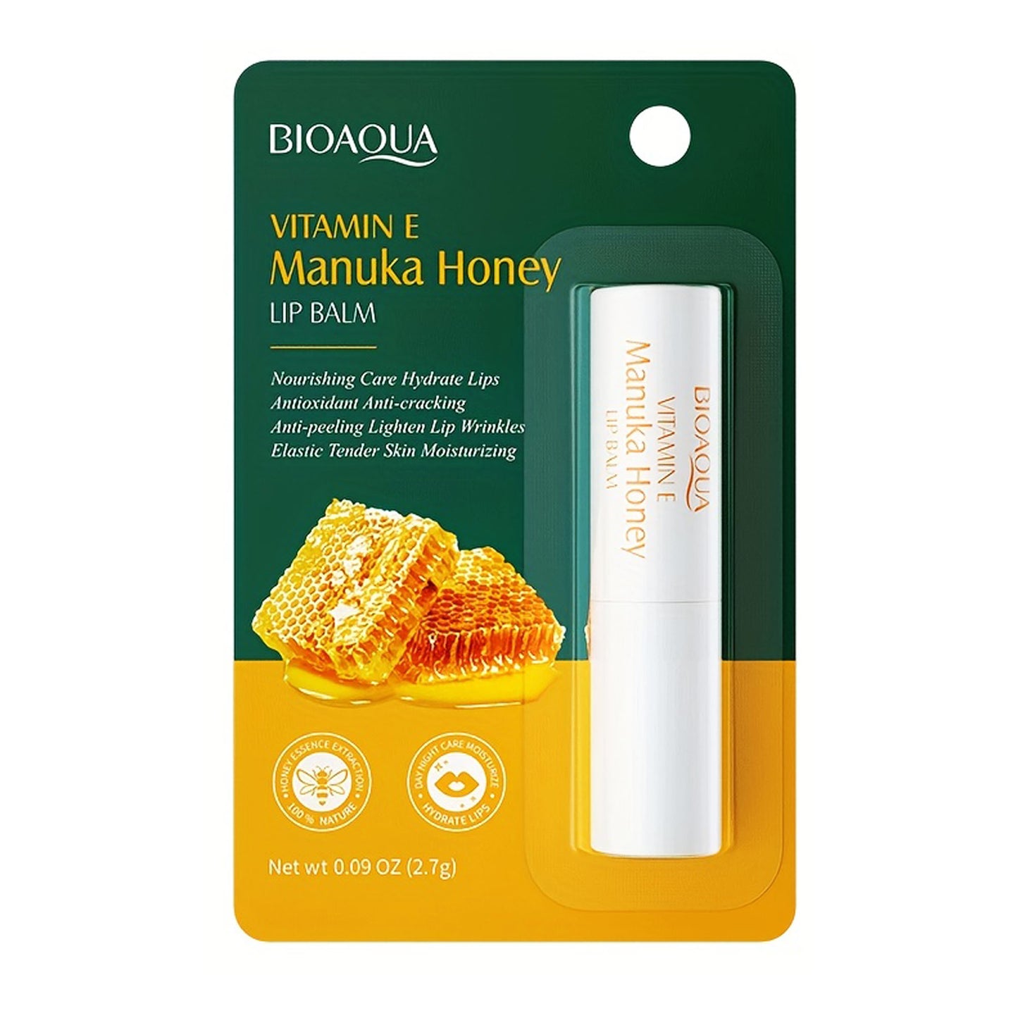 Bioaqua Vitamin E Manuka Honey Lip Balm 26031