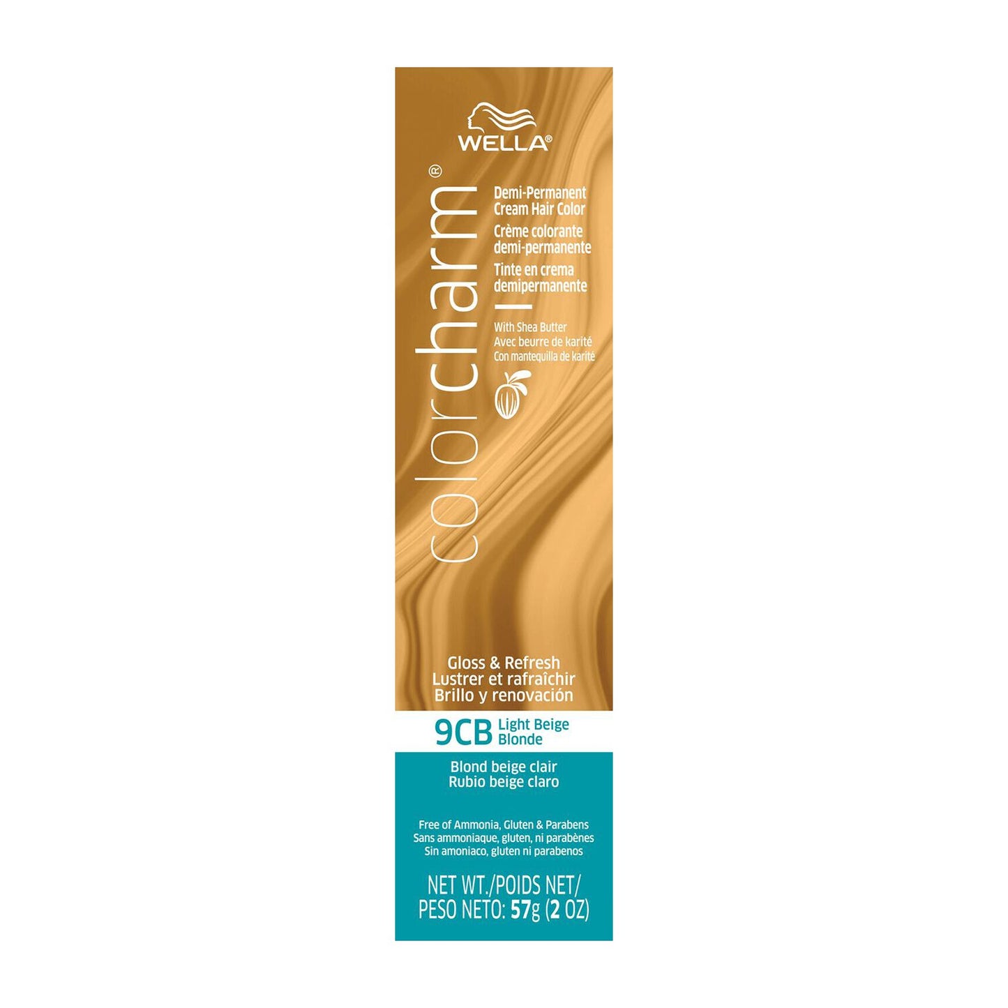 Wella Color Charm 9CB Light Beige Blonde 2oz 05137