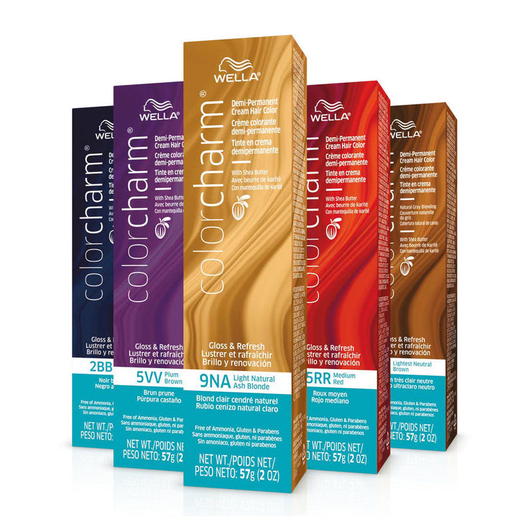 Wella Color Charm Demi 5RR Medium Red 2 oz 51451