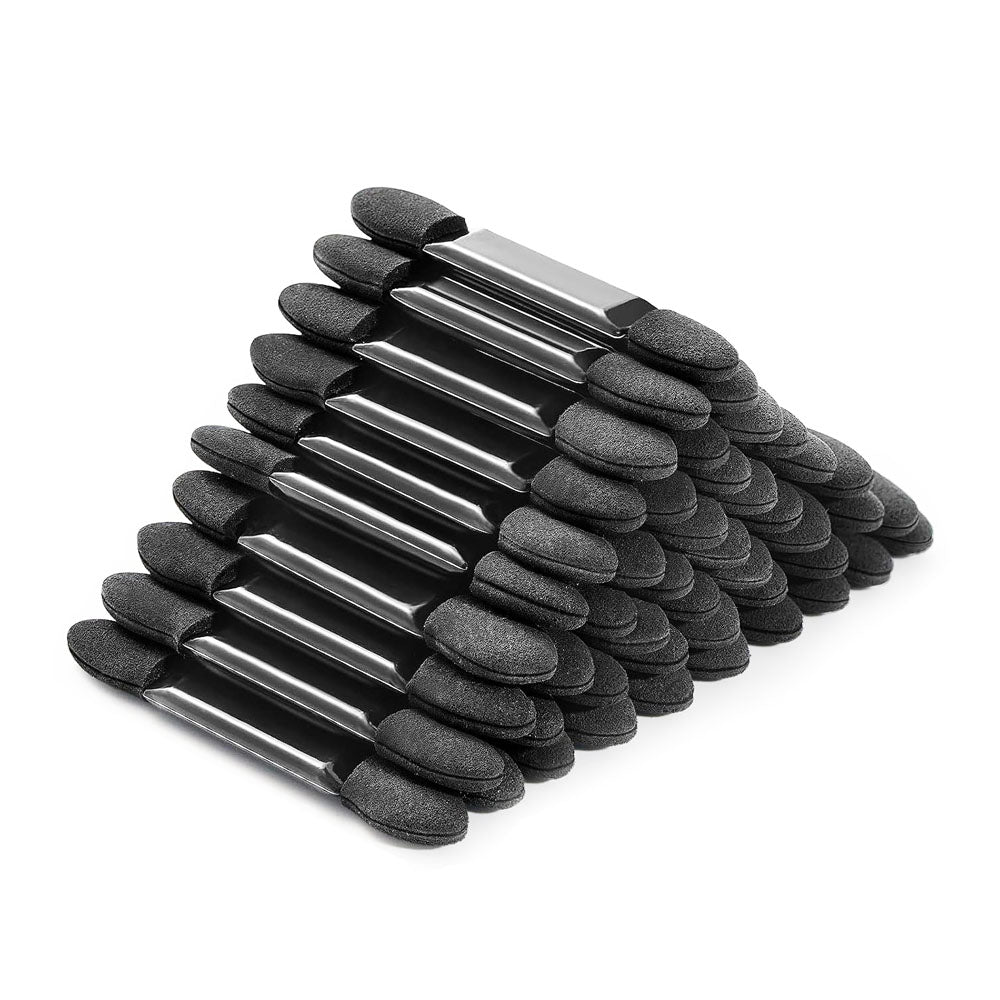 Double Ended Eye Shadow Applicators Sponge 100Pcs 07350