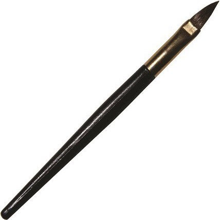 Dante Deluxe Lip Brushes Black Handle/Gold Ferrule 25pk 782B