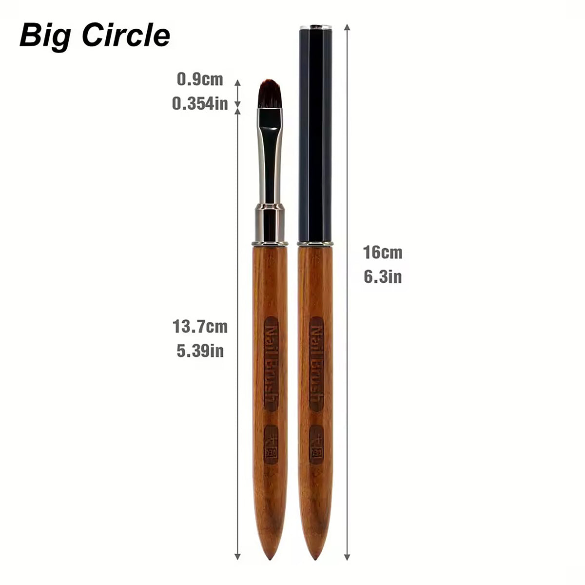 Gel Nails Brush Set 09006