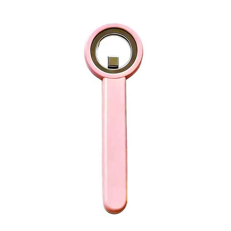 3-Second Hollow Cat Eye Power Ring Magnet Pink 10083