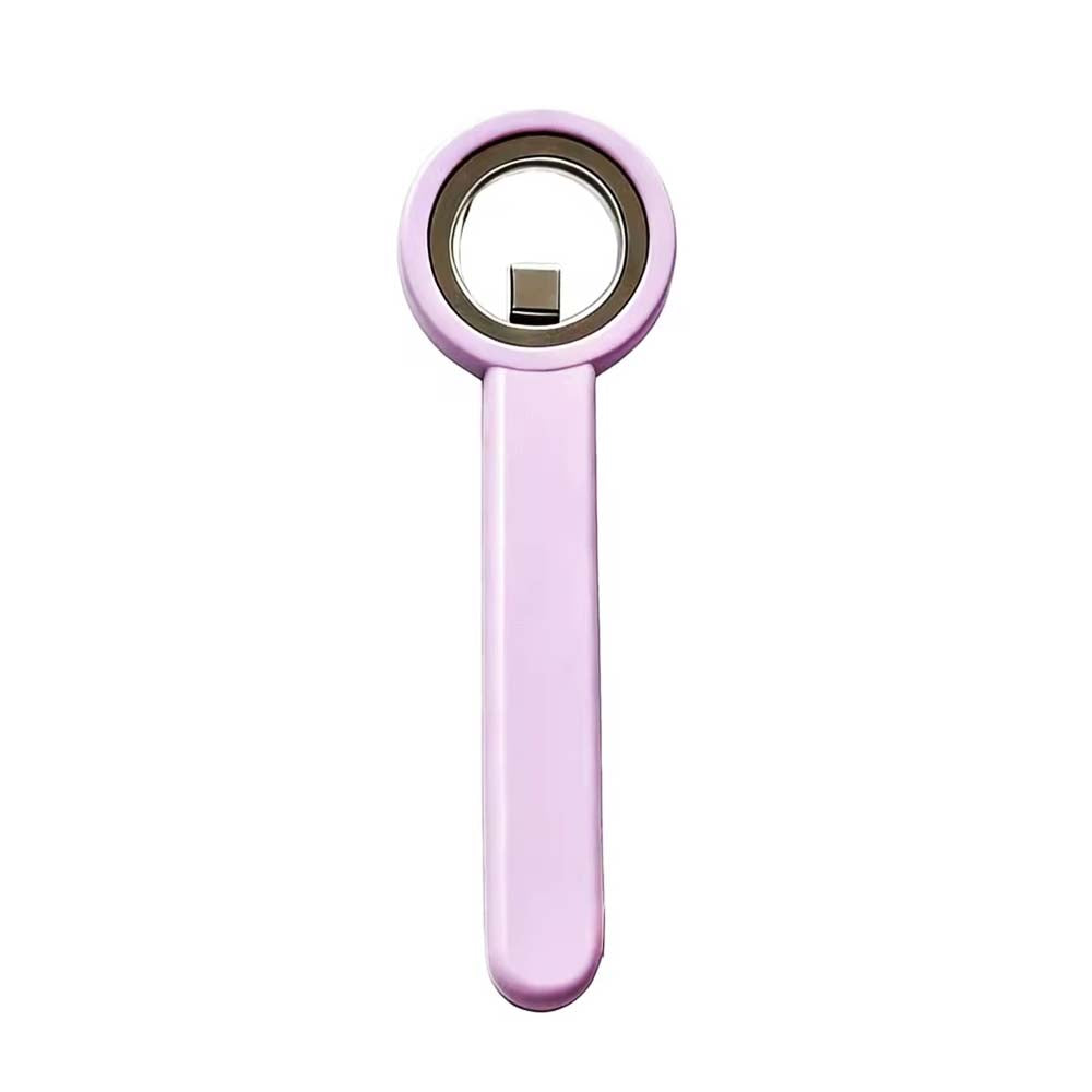 3-Second Hollow Cat Eye Power Ring Magnet Purple 10085