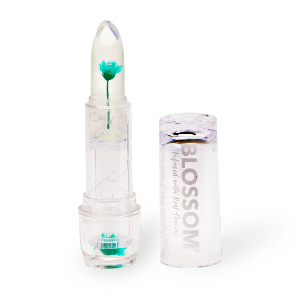 Blossom Color Changing Crystal Lip Balm - Turquoise 10101