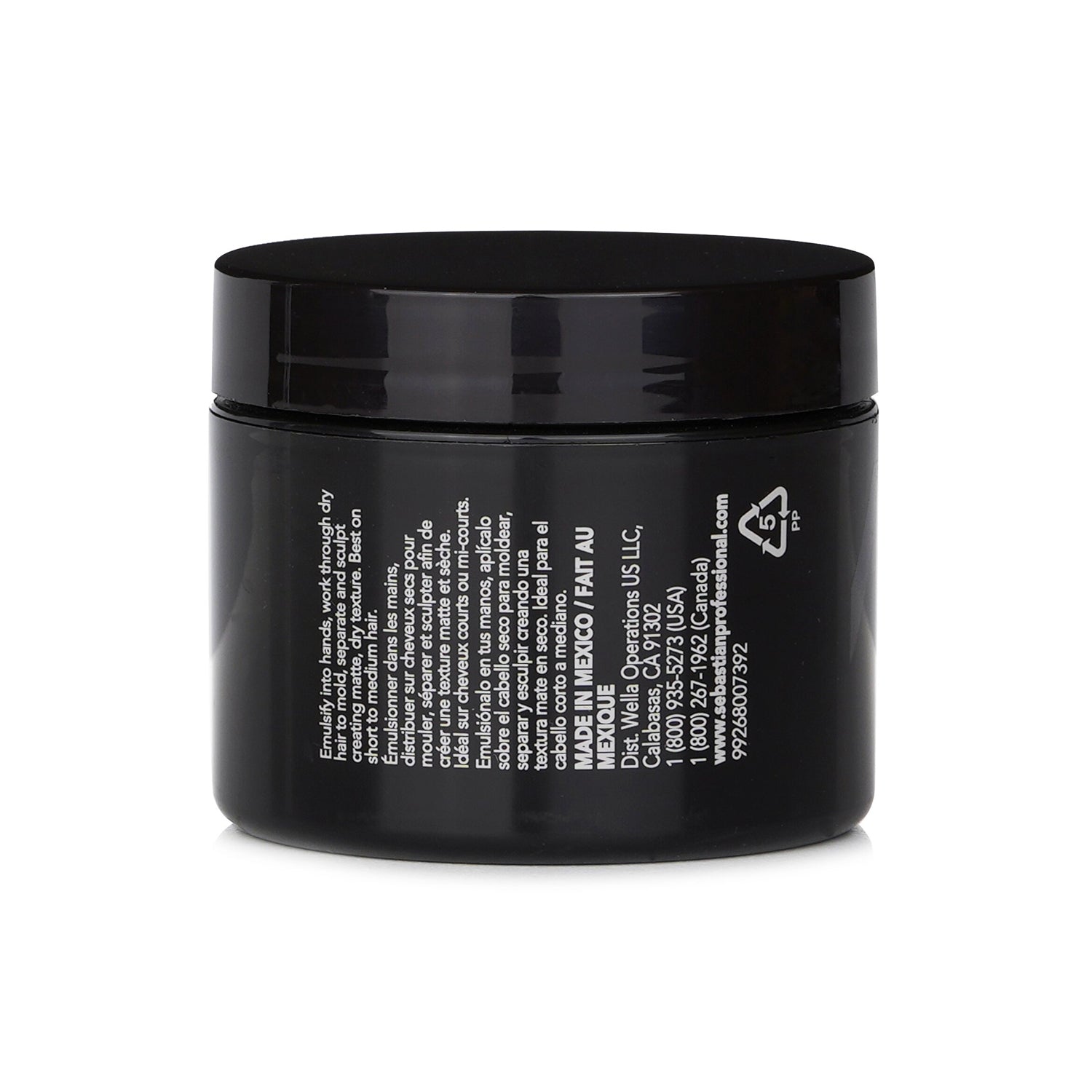 Sebastian Craft Clay Matte Texturizer 1.7 oz 10138