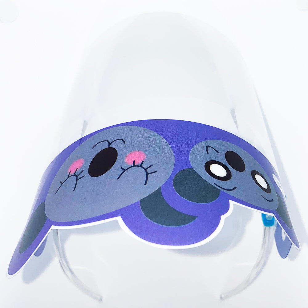 Child Face Shield With Character Banner 10434