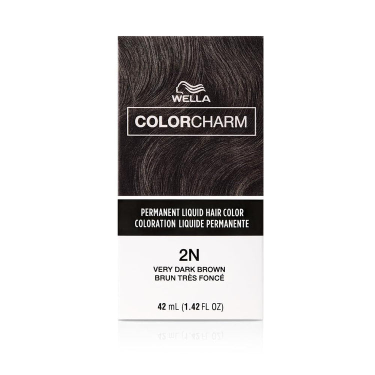 Wella Color Charm 2N/211 Very Dark Brown 1.4 oz 10522