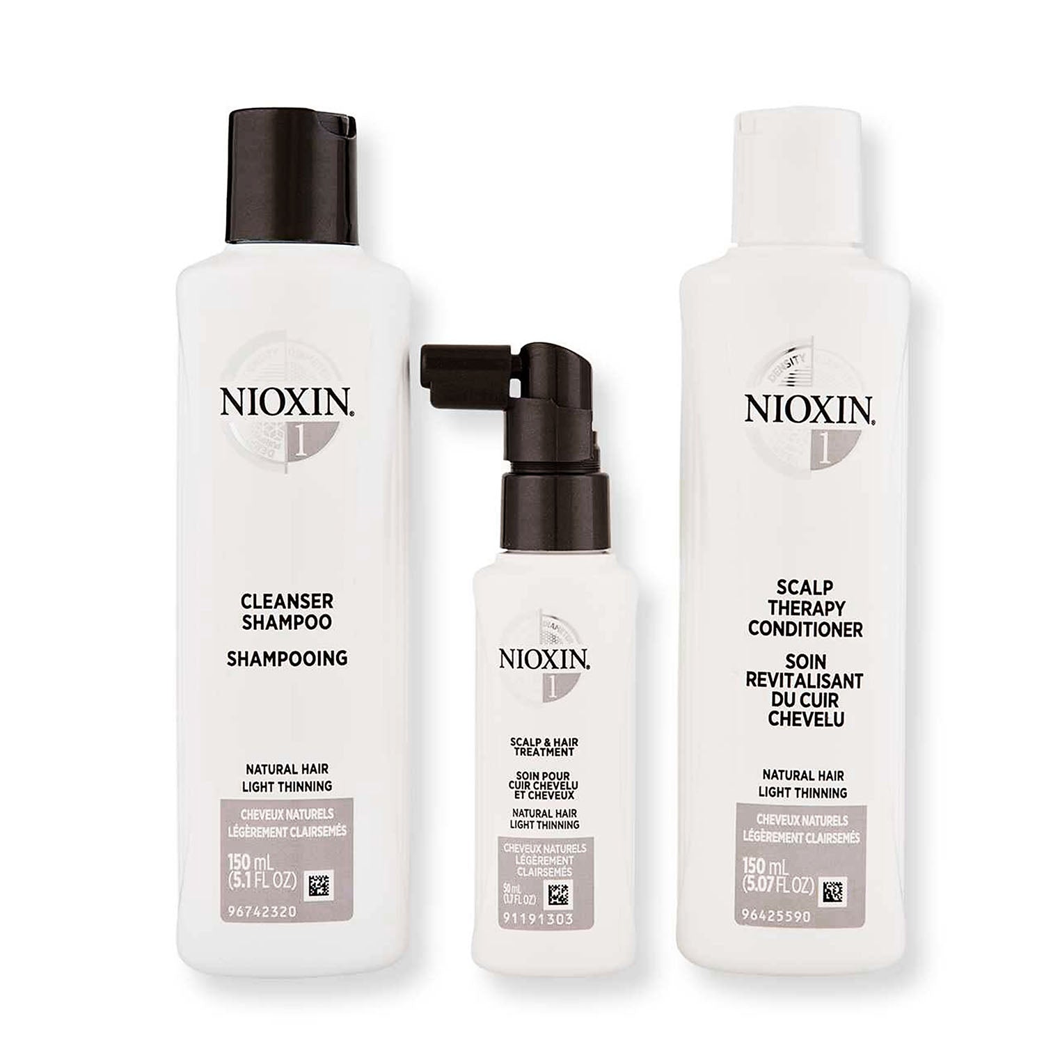 Nioxin Sytem 1 Natural Hair Light Thinning Mini Kit 10527