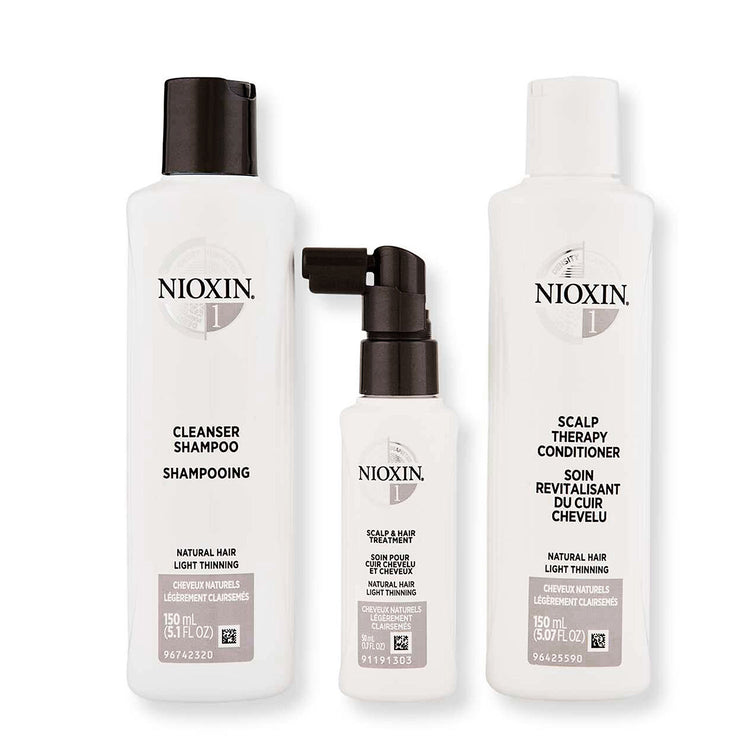 Nioxin Sytem 1 Natural Hair Light Thinning Mini Kit 10527