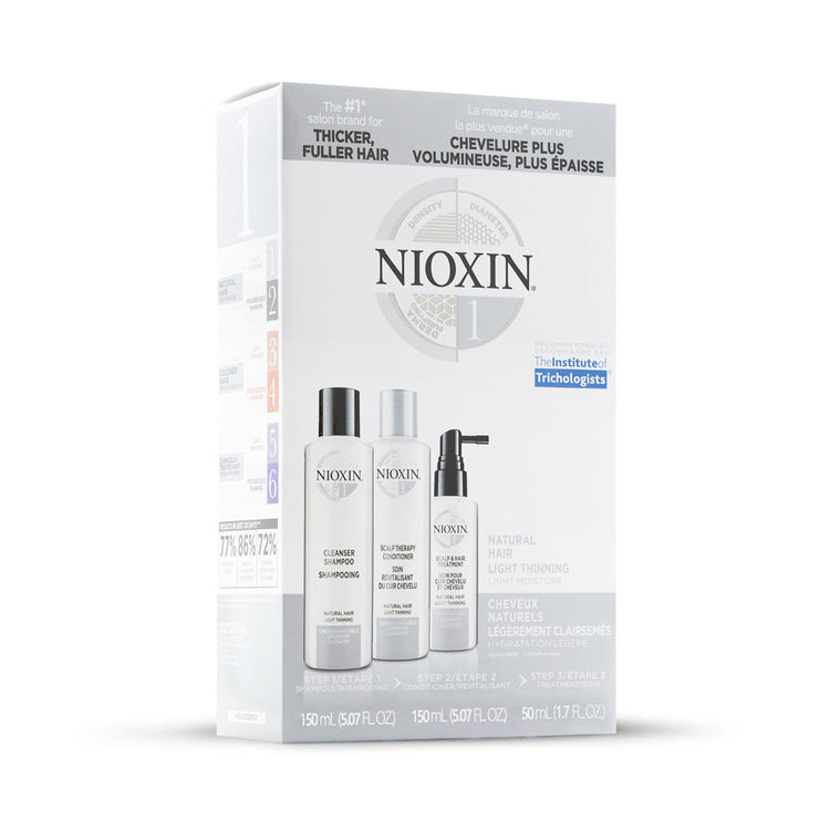 Nioxin Sytem 1 Natural Hair Light Thinning Mini Kit 10527