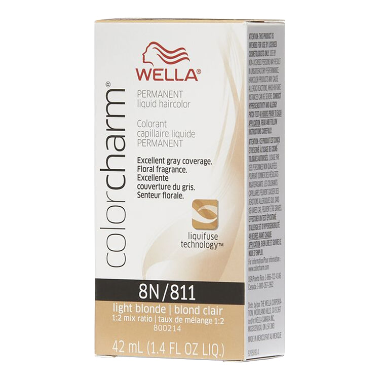 Wella Color Charm 8N/811 Light Blonde 1.4 oz 10534