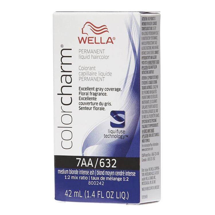Wella Color Charm7AA/632 Medium Blonde Intense Ash1.4oz10578