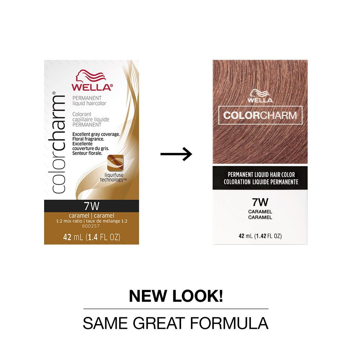 Wella C.C. Hair Color 7W Caramel 1.4 oz 10609