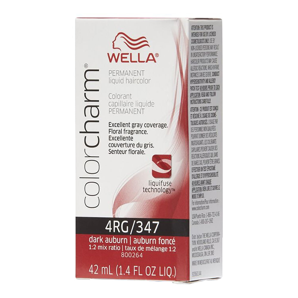Wella C.C. Hair Color 4RG/347 Dark Auburn 1.4 oz 10619