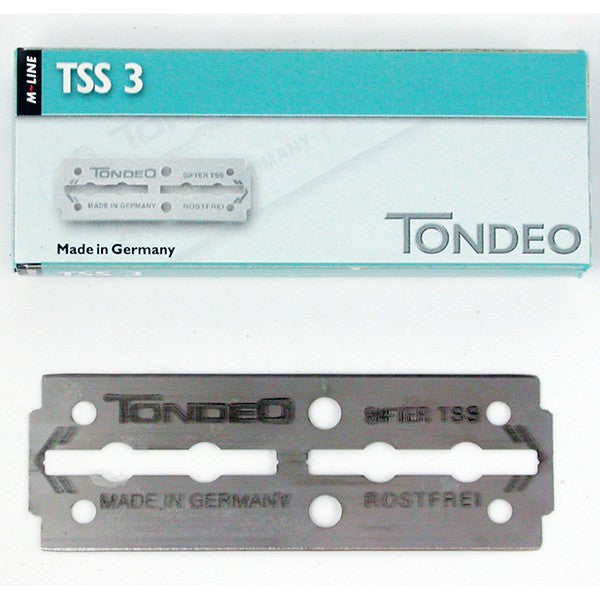 Tondeo M-Line Sifter Classic Razor + 10 TSS3 Blades 1124C