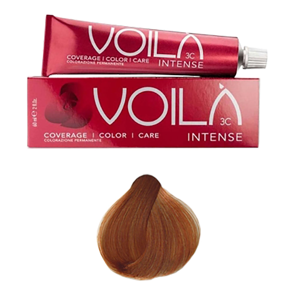 Voila 3C Intense 2 oz/60 ml - #8.43 Lt.Copper Gd.Blond 01142