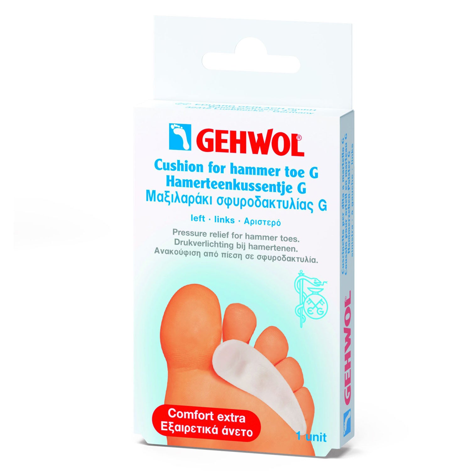 Gehwol Cushion For Hammer Toe G Left 1126916 / 11645