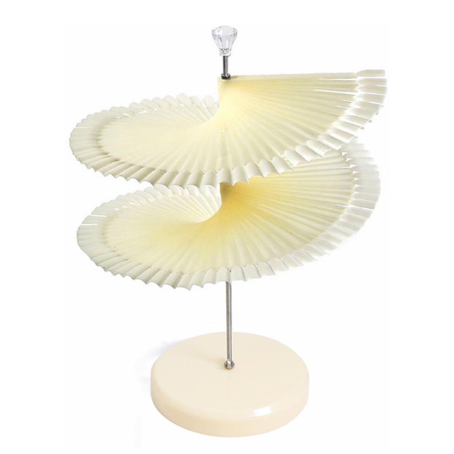 120 tIP Spiral Display Stand Stiletto Tip Natural PD126-NT