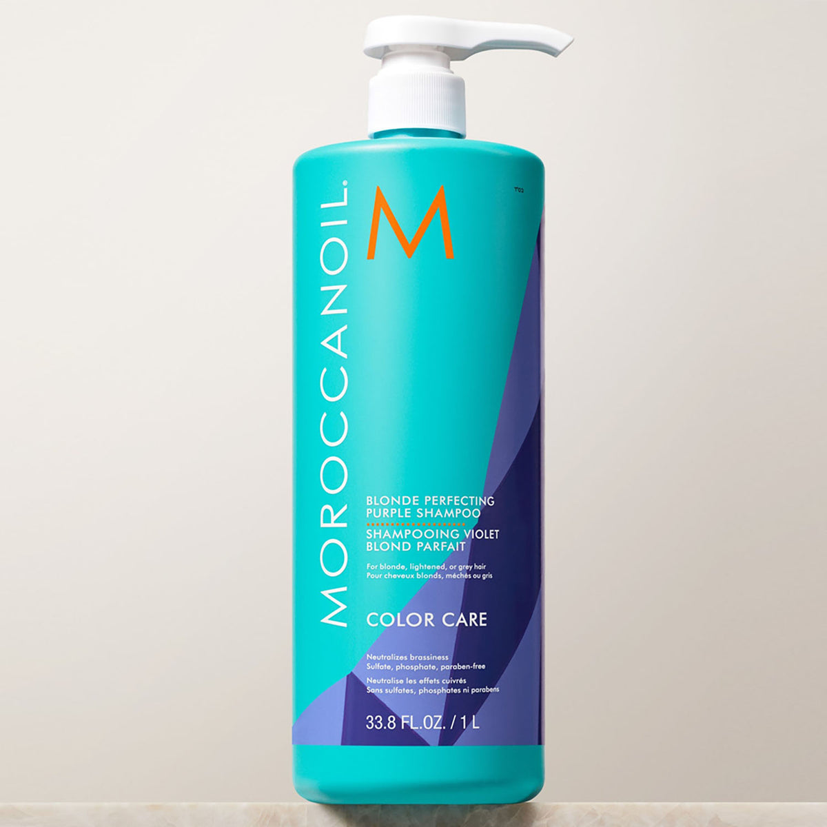 Moroccanoil Shampooing Violet Perfecteur de Blond 1 L CBPPS3 14002