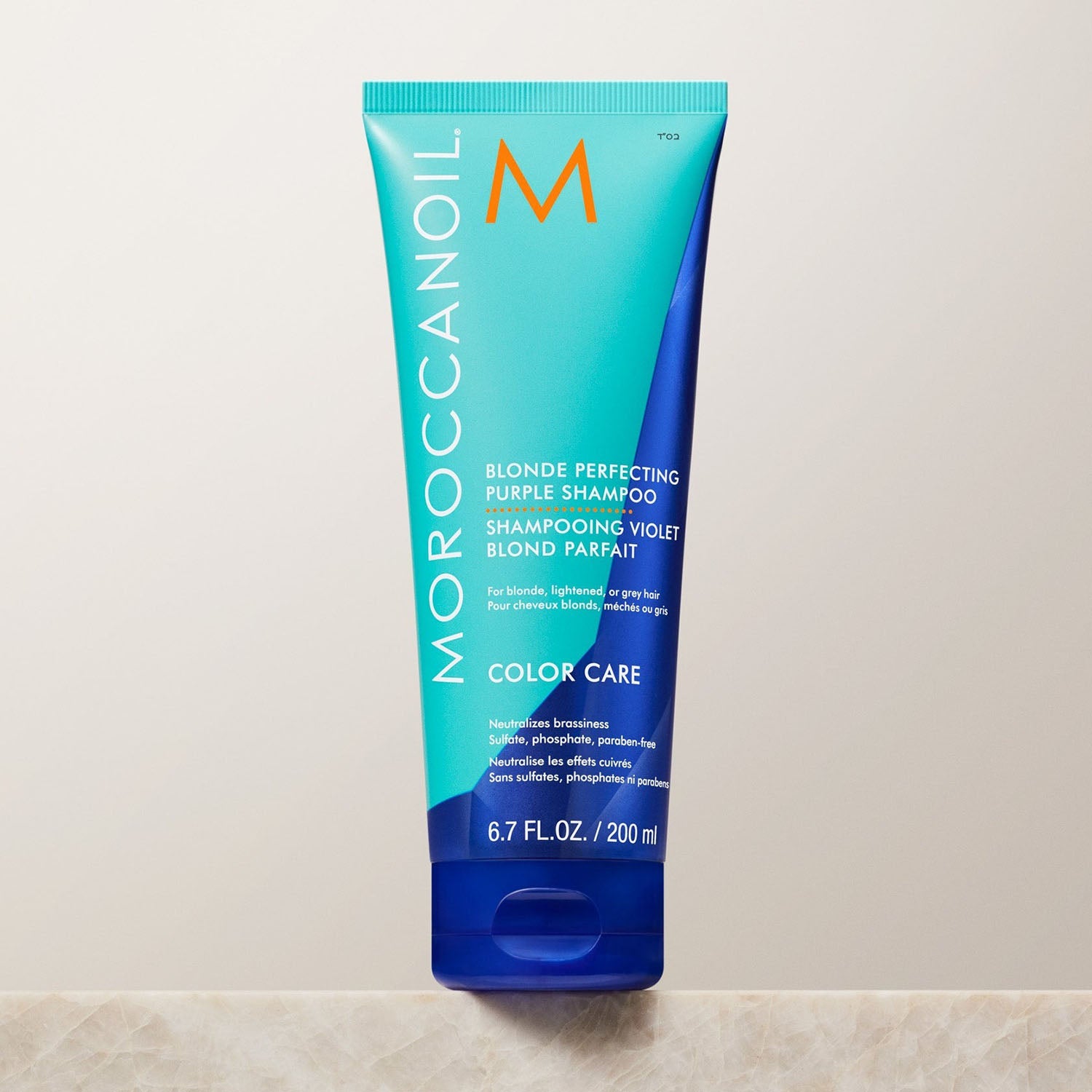 Moroccanoil Blonde Perfecting Purple Shampoo 6.7oz CBPPS07