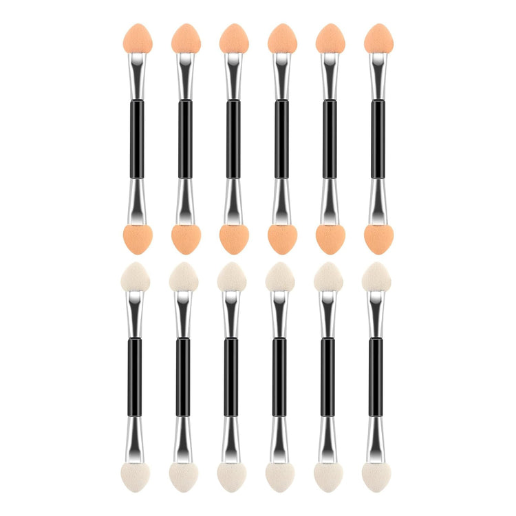 Double Eye Shadow Applicators 12Pcs 14229