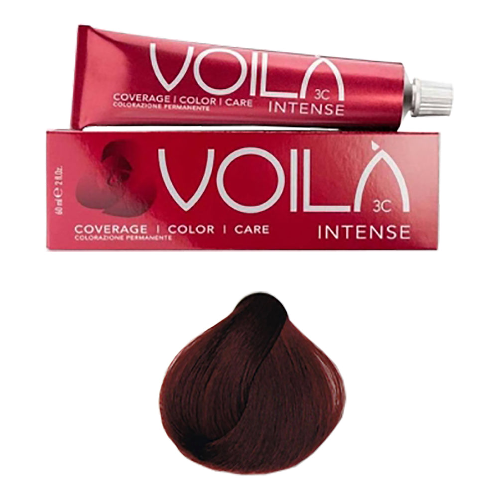Voila 3C Intense 60ml - Màu #6.55 Nâu Đỏ Tím Cẩm Thạch Đậm 17191