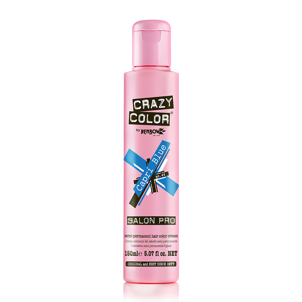 Crazy Color Hair Color Cream 44 Capri Blue 5.07oz 003504