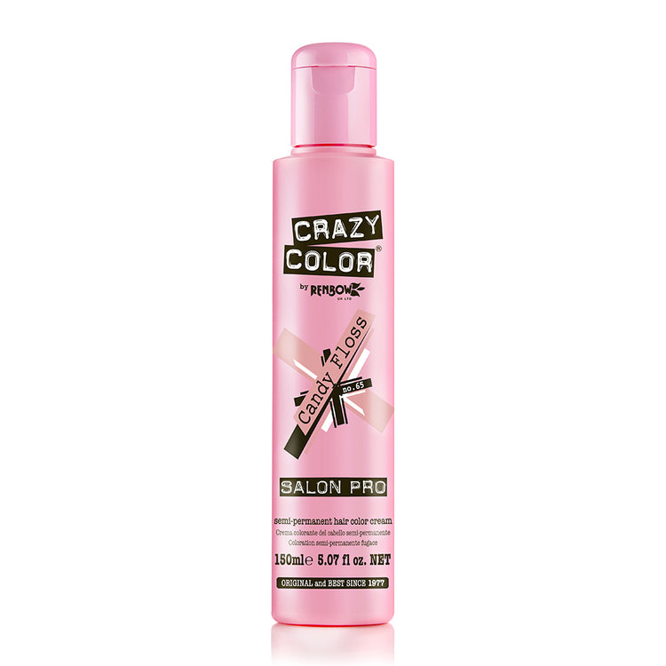 Crazy Color Hair Color Cream 65 Candy Floss 5.07oz 003521