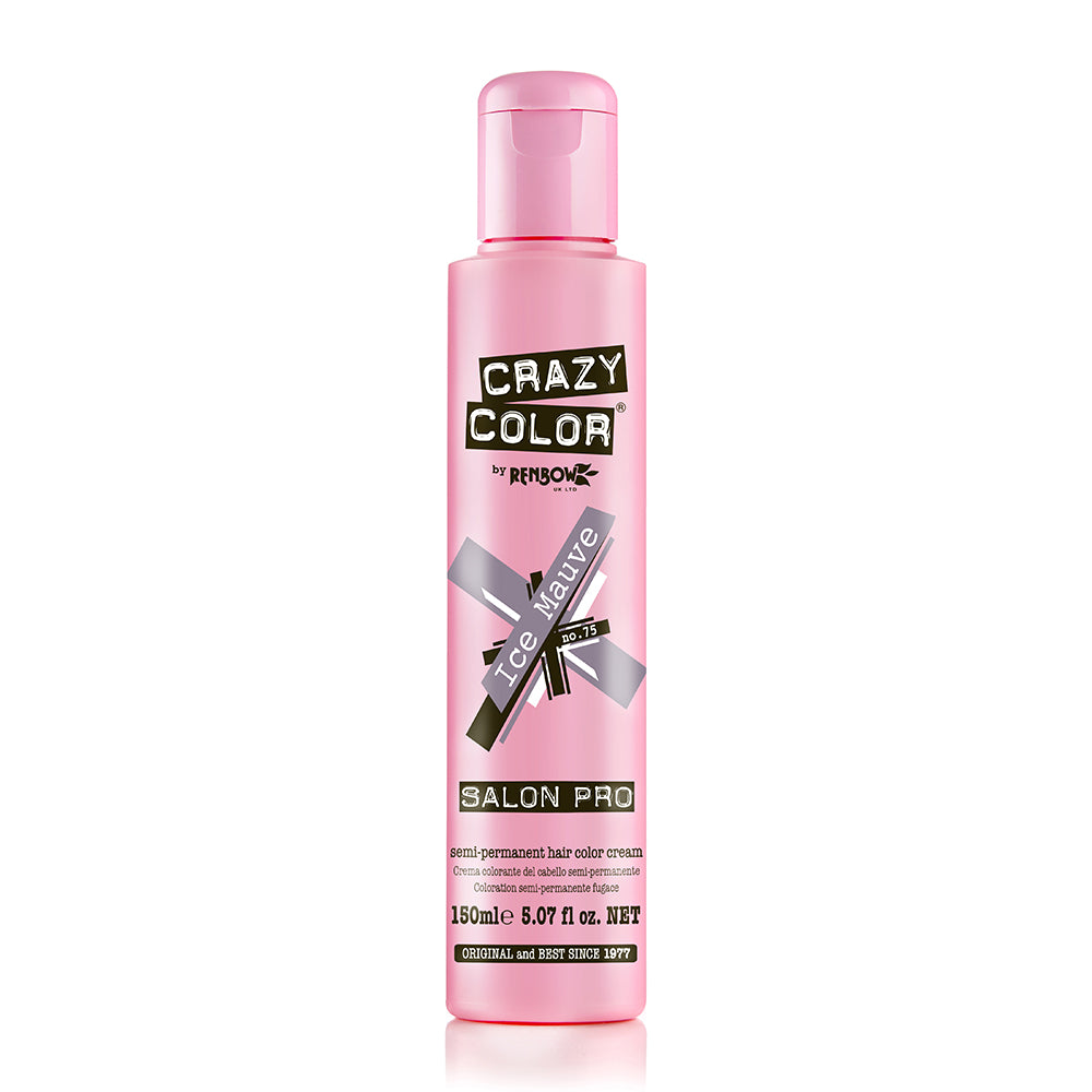 Crazy Color Hair Color Cream 75 Ice Mauve 5.07oz 003531