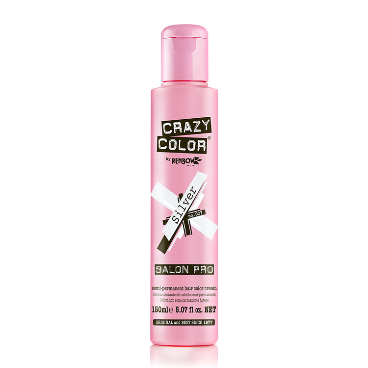 Crazy Color Hair Color Cream 027 Silver 5.07oz 003536