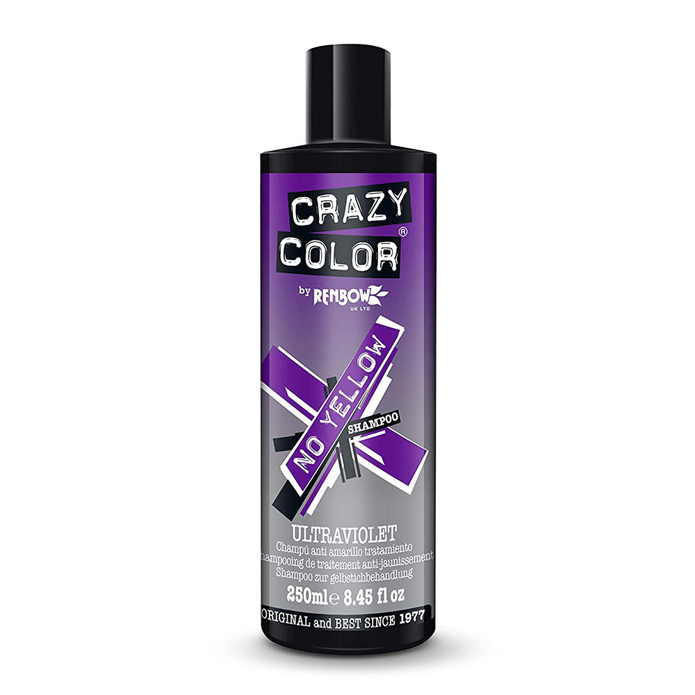 Crazy Color No Yellow Shampoo Ultraviolet 8.45 oz 003605