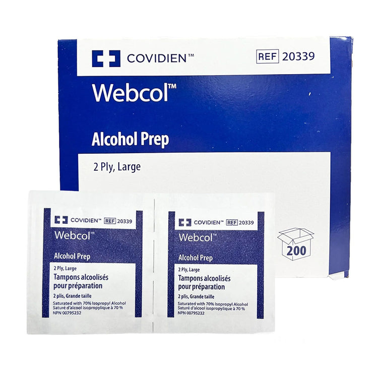 Covidien Webcol Alcohol Prep Large 2Ply Z20339