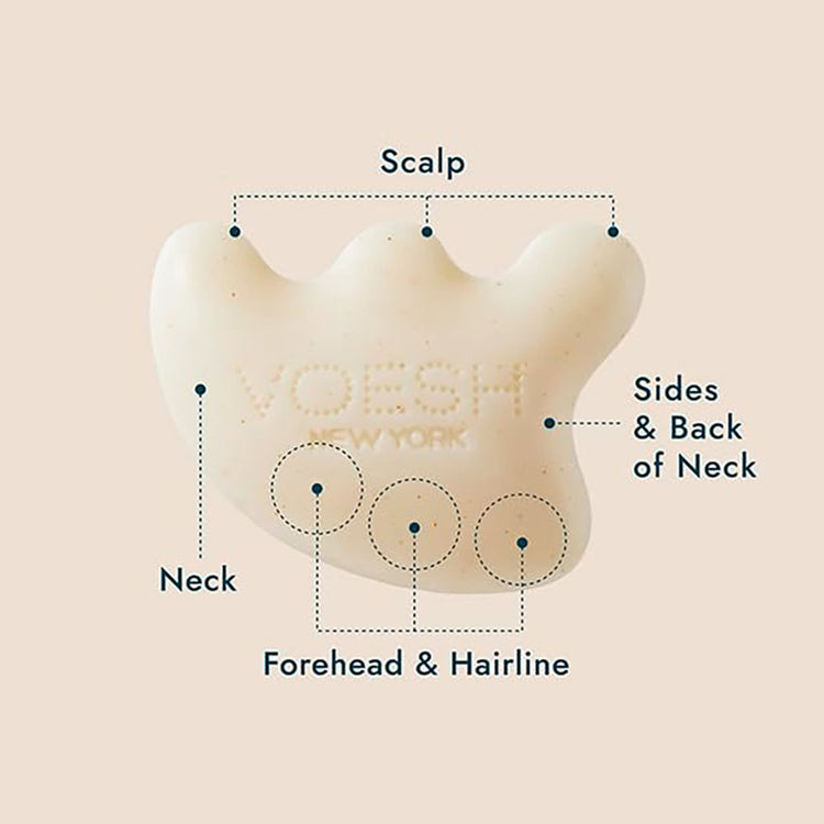 Voesh Gua Sha Shampoo Bar 3.7 oz VBB120BGE